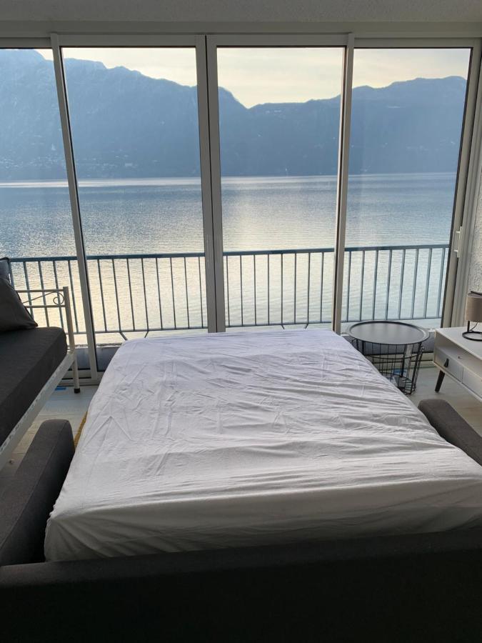 אקס-לה-באינס Le Lamartine, Vue Magnifique Face Au Lac Du Bourget מראה חיצוני תמונה